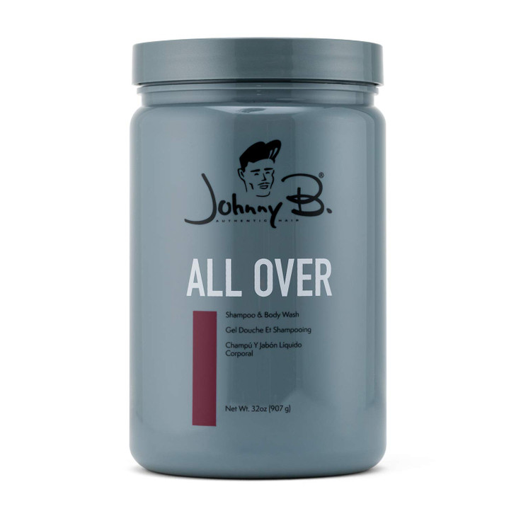 JOHNNY B Professional All Over Hair Shampoo and Body Wash 32 oz