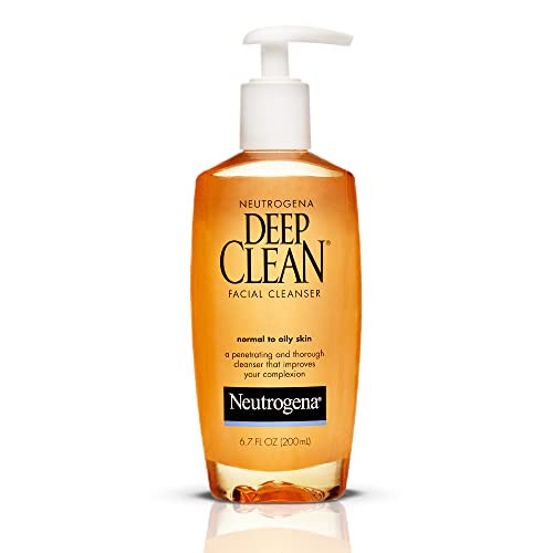 Neutrogena Deep Clean Daily Facial Cleanser with Beta Hydroxy Acid for Normal to Oily Skin, Alcohol-Free, Oil-Free & Non-Comedogenic, 6.7 fl. oz online at globaldelivered
