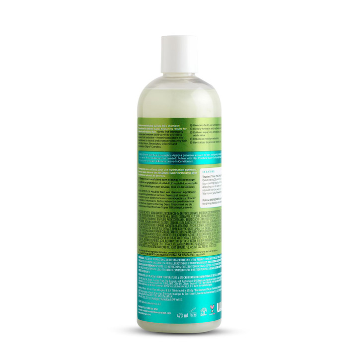 ORS Olive Oil Max Moisture Super Hydrating SulfateFree Shampoo Infused with Rice water and Electrolytes for Supercharged