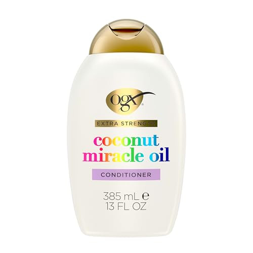 OGX Extra Strength Damage Remedy Coconut Miracle Oil Conditioner for Dry Frizzy or Coarse Hair ParabenFree SulfateFree S