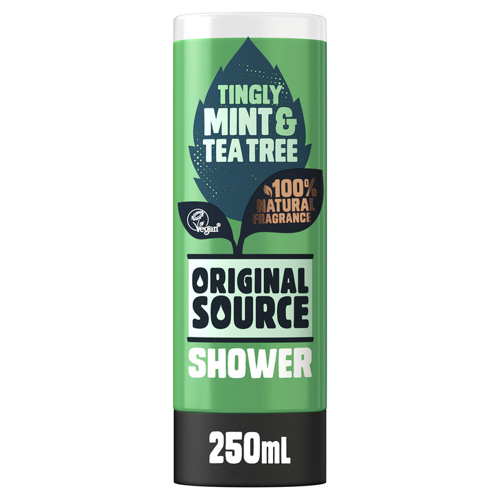 Original Source Mint and Tea Tree Shower Gel, 250 ml online at globaldelivered