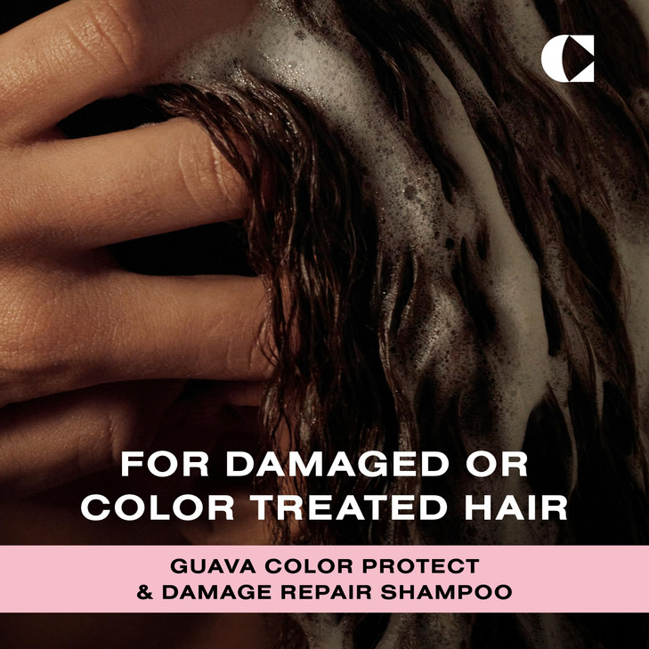 Ceremonia Guava Protect Repair Shampoo with Aloe Vera for Damaged and Color Treated Hair 845 Fl Oz 250 mL