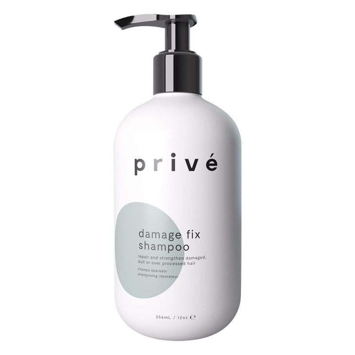 Priv Damage Fix Hair Shampoo for Women Men SulfateFree Repair Shampoo for Damaged Hair Strengthening Moisturizing Formul