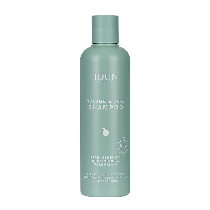 Idun Minerals Volume And Care Shampoo Enriched With Caring Ingredients For Lush Full Hair Enhances Hair Texture While Ge
