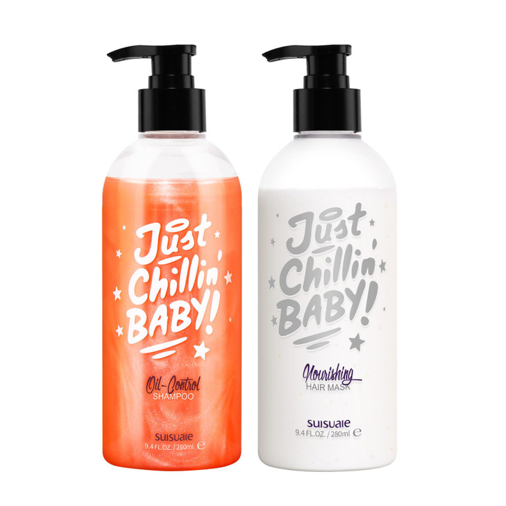 Suisuaie Shampoo and Conditioner for Oily Hair Clarifying Shampoo and Conditioner Set for Greasy Hair Build Up Oily Scal