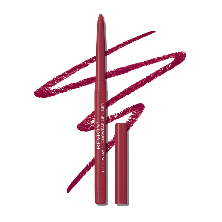 Revlon Colorstay Lip Liner Makeup with Built-in-Sharpener, Longwear Rich Colors, Smooth Application, 670 Wine, 0.01 oz online at globaldelivered