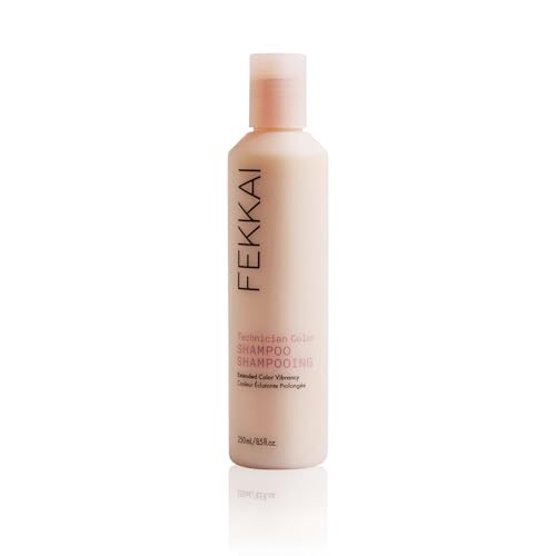FEKKAI Technician Color Shampoo 85 oz Extends Vibrancy of ColorTreated Hair Free of Sulfates Parabens Phthalates Vegan C