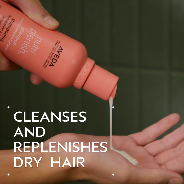 Aveda Nutriplenish Shampoo Light Moisture Superfood Shampoo for Dry Hair Organic Pomegranate Oil Coconut Oil Mango Butte