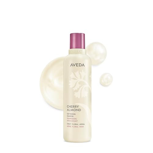 Aveda Cherry Almond Softening Shampoo Gentle Daily Shampoo for Normal to Dry Hair 97 Naturally Derived Silicone Free Ico