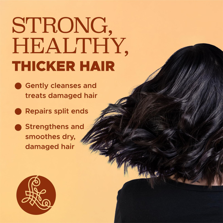 Luseta Hair Growth Shampoo with Turmeric Collagen Thickening Volumizing Shampoo for Women and Men with Thinning or Oily