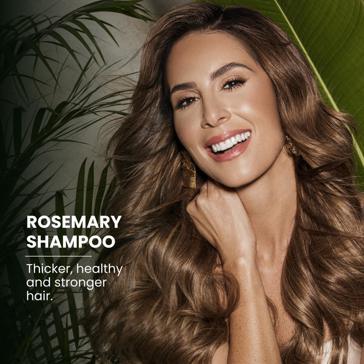 Anyeluz Rosemary Shampoo Strengthens Hair Fights Damage from Styling Natural Formula for Daily Use Suitable for All Hair