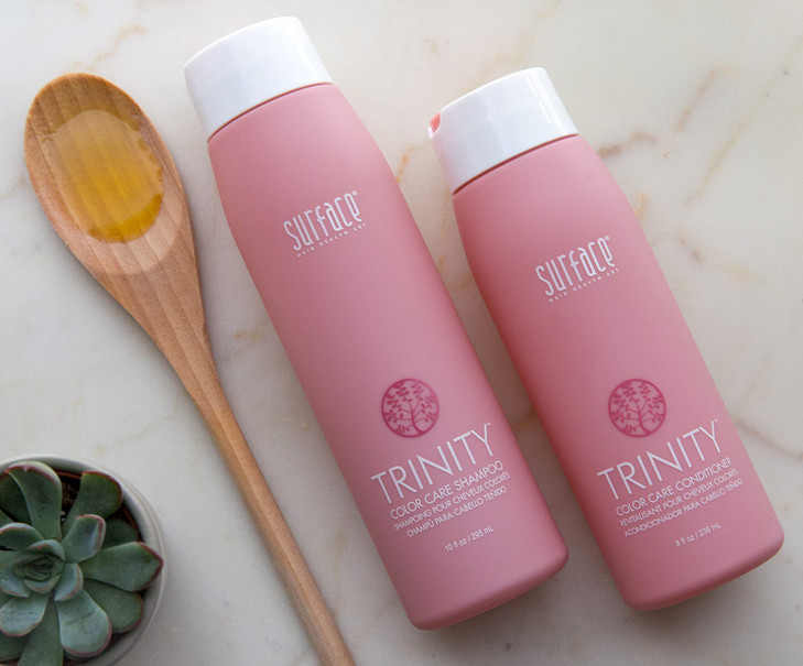 SURFACE Hair Trinity Color Care Shampoo SulfateFree ParabenFree Cleansing Shine and Volume for Color Treated Hair 2 fl o