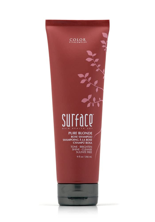 SURFACE Hair Pure Blonde Rose Shampoo SulfateFree ParabenFree Cleansing Shine Tone Enhance 9oz