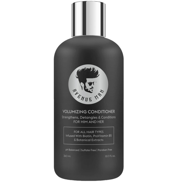 Avenue Man Volumizing Conditioner 12 Fl Oz Hair Products For Men Volumizing and Hydrating Conditioner with Herbal Extrac