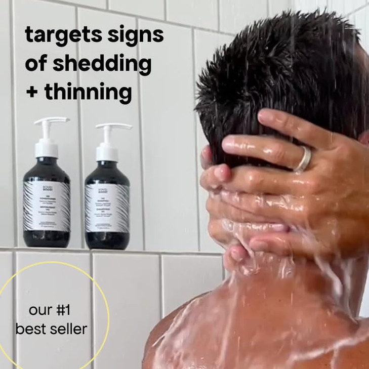 BondiBoost HG AntiThinning Shampoo Conditioner Set 1014 fl oz each Clinically Tested to Promote Fuller ThickerLooking Ha