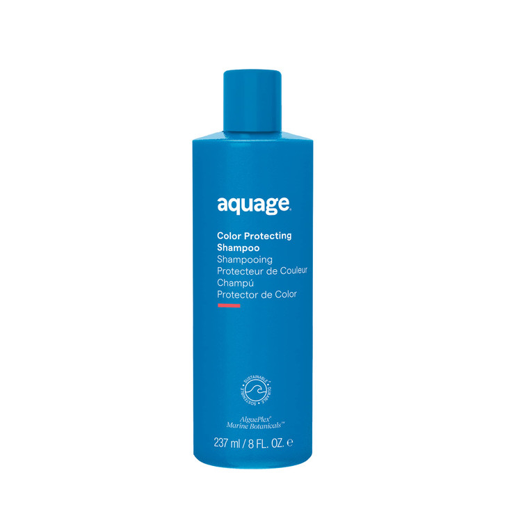 AQUAGE Color Protecting Shampoo Nourishing Marine Botanicals to Seal In Color and Provide Gentle Cleansing 8 oz