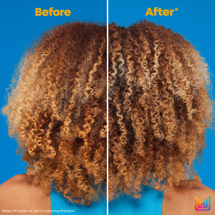 Matrix Brass Off Blue Shampoo Refreshes Tones Neutralizes Brassy Tones Color Depositing Shampoo For Lightened Brunettes