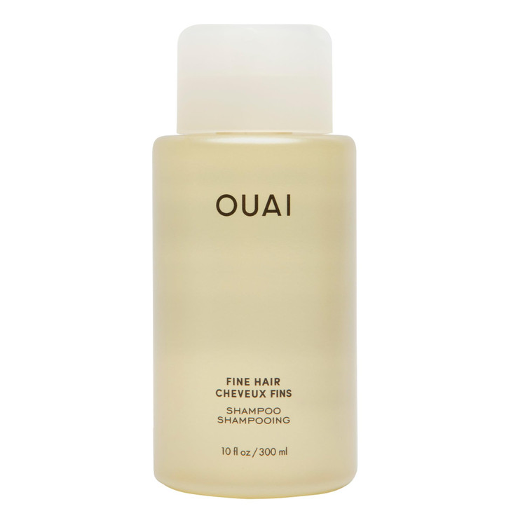 OUAI Fine Hair Shampoo Volumizing Shampoo for Fine Flat Strands Made with Biotin Keratin Chia Seed Oil Strengthens Nouri