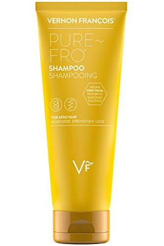 Vernon Franois PUREFRO Shampoo Natural Silicone Sulfate Free Cleanser for Kinky Coily Afro Hair 845fl oz