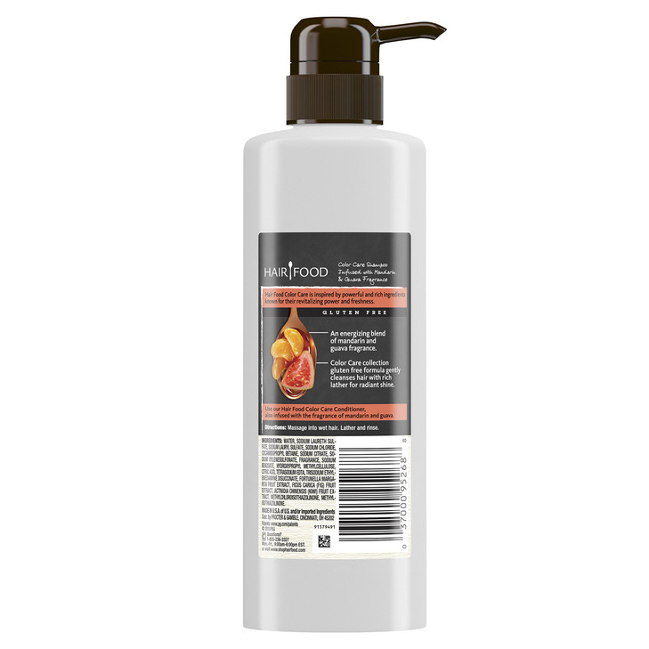 Hair Food Gluten Free Color Care Shampoo with Mandarin Guava Fragrance 179 Fluid Ounce