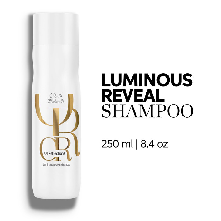 Wella Professionals Oil Reflections Luminous Reveal Shampoo Nourishing Botanical Oils for Soft Smooth Hair with Shine 84