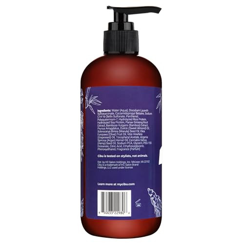CIBU Volumizing Shampoo for Fine Thin Hair Hair Thickening Shampoo for Women and Men Anti Breakage and Nutrient Rich 118