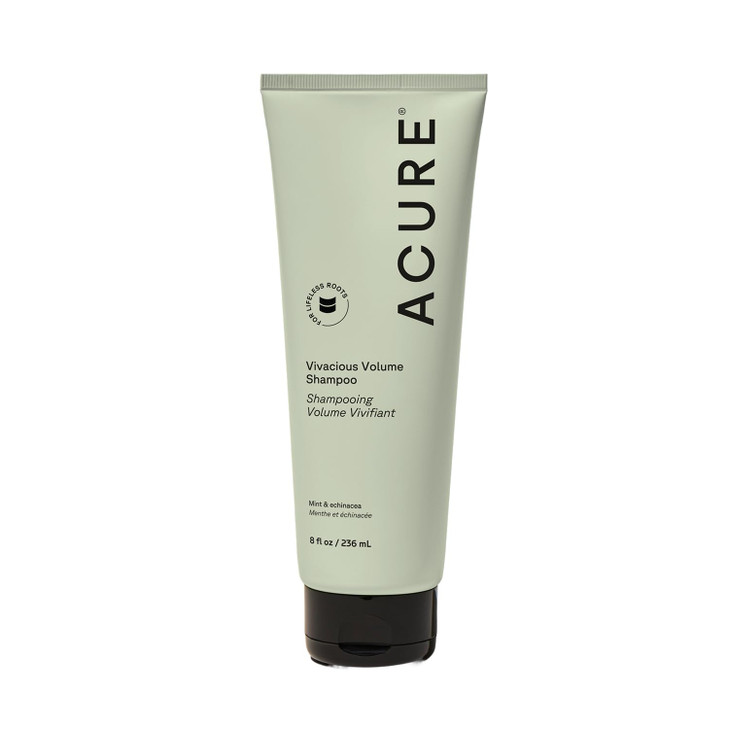 Acure Vivacious Volume Shampoo Volumizing Shampoo for Fine Thin Hair Add Body and Thicken Thinning Hair for Women Men Sc
