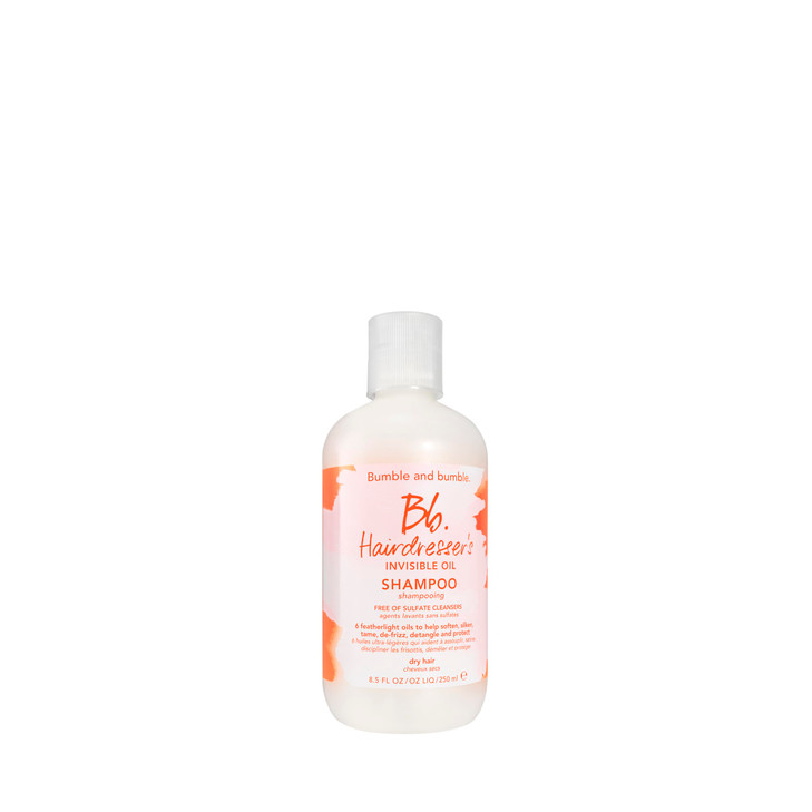 Bumble and bumble Hairdressers Invisible Oil Hydrating Shampoo Hydrating Anti Frizz Softening Color Safe Curly Wavy Stra