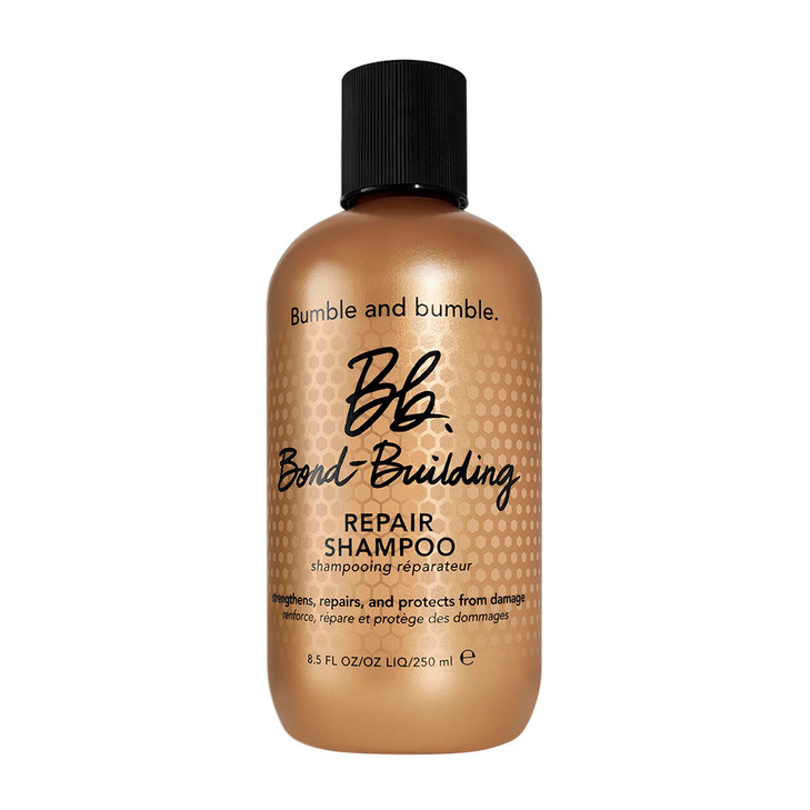 Bumble and bumble BondBuilding Hair Repair Shampoo For Damaged Hair Color Safe Anti Frizz Adds Shine Curly Wavy Straight