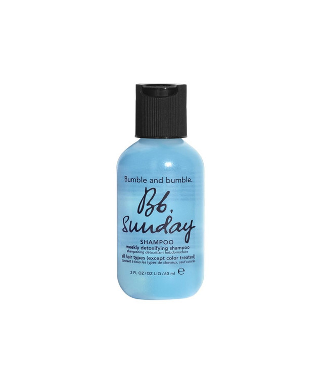 Bumble and bumble Sunday Weekly Clarifying Shampoo Removes Residue Excess Oil Pollutants Color Safe Curly Wavy Straight