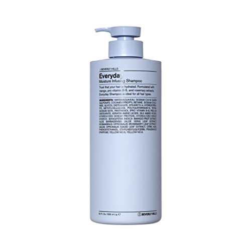J Beverly Hills Blue Blonde Toning Shampoo with Coconut Oil for Deep Conditioning 32 Oz