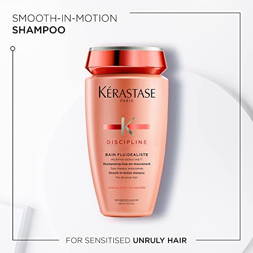 Kerastase Discipline Bain Fluidealiste Shampoo SulfateFree Smoothing Hydrating Frizzy Hair Softens and Nourishes 85 Fl O