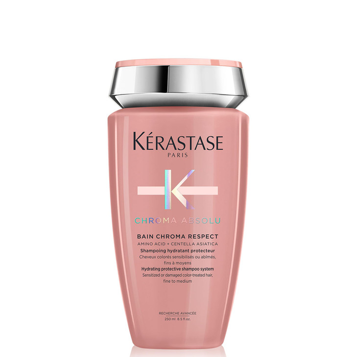Kerastase Chroma Absolute Chroma Respect Shampoo For Sensitized or Damaged ColorTreated Hair Protects and Hydrates Fine