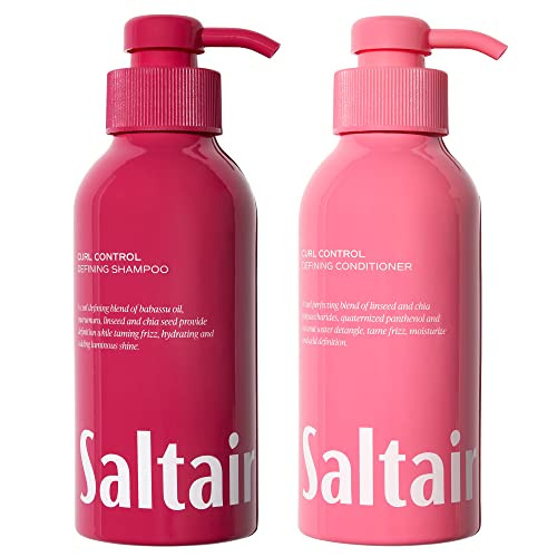 Saltair Curl Control Haircare Set Shampoo and Conditioner