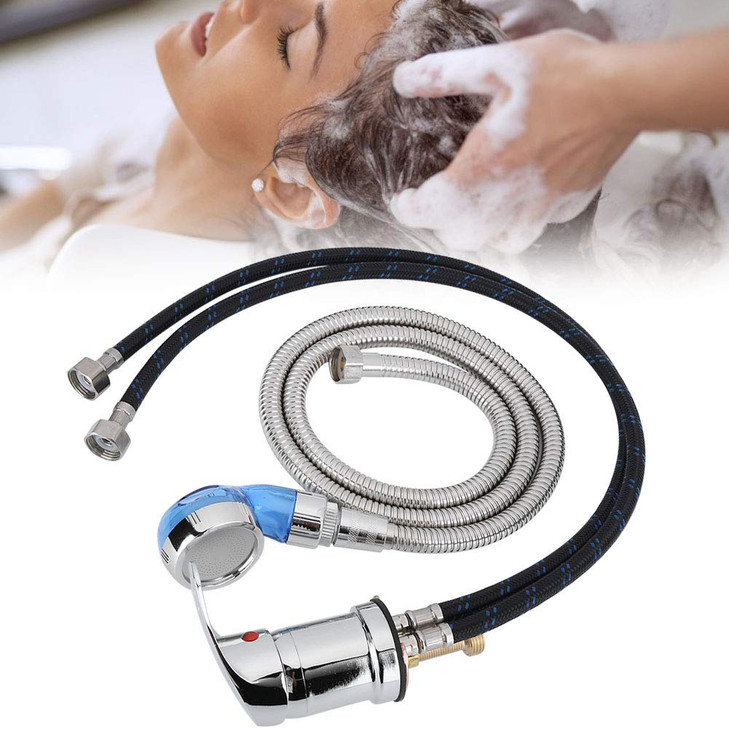 Shampoo Bed 70cm Faucet 120cm Hose Shampoo Bed Shower Head Shampoo Valve Hair Salon Accessories