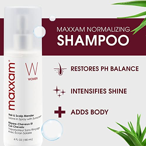 Maxxam Normalizing pH Restoring Daily Shampoo with Sunscreen and Moisturizers For Color Treated Hair Sulfate Free 10 Fl