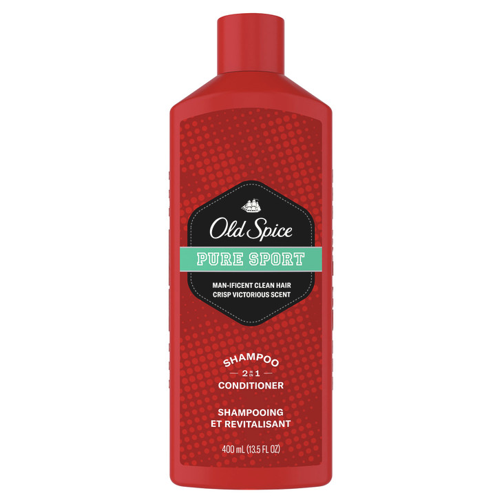 Old Spice Pure Sport 2in1 Shampoo and Conditioner for Men 135 fl oz 5449 Fl oz