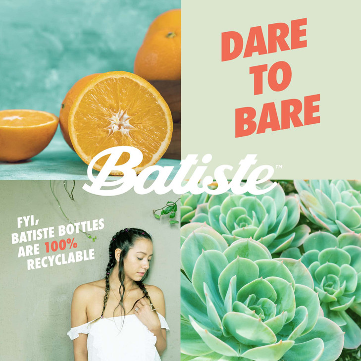 Batiste Shampoo Dry Bare 673 Ounce 200ml 3 Pack
