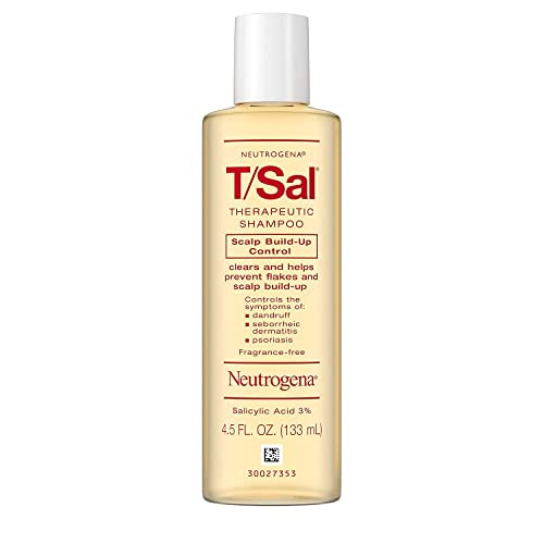 Neutrogena TSal Therapeutic Shampoo for Scalp BuildUp Control with Salicylic Acid Scalp Treatment for Dandruff Scalp Pso