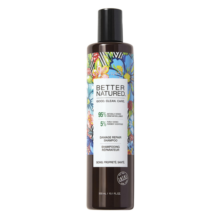 Better Natured Damage Repair Shampoo Hydrating Vegan Formula for Dry Damaged Hair with 86 NaturallyDerived Ingredients P