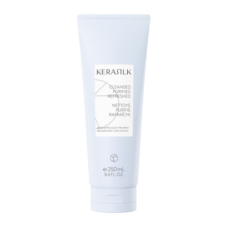 KERASILK Exfoliating Scalp PreWash Gentle Deep Cleansing Removes Excessive Sebum Dead Skin Cells Leaves Scalp Feeling Cl