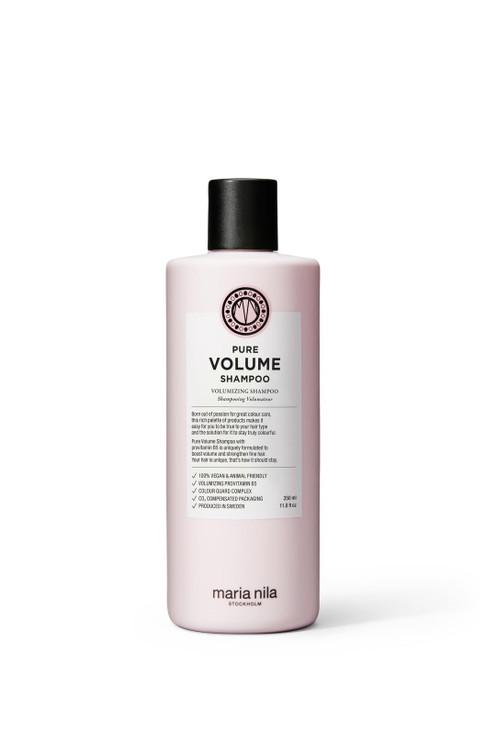 Maria Nila Pure Volume Shampoo 118 Fl Oz Vitamin B5 Gives Volume to Thin Fine Hair 100 Vegan SulfateParaben free