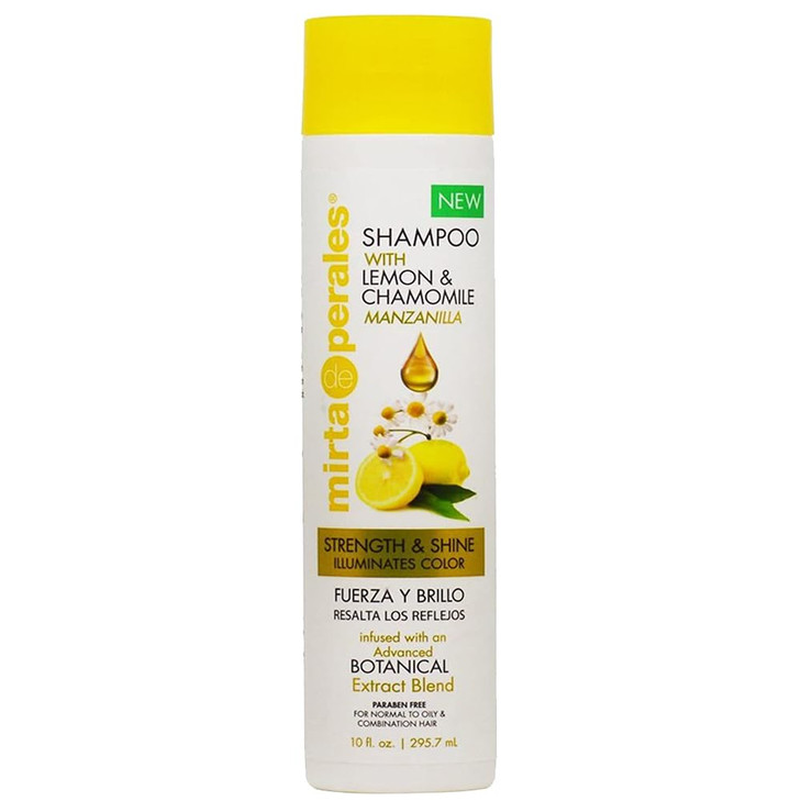 Mirta De Perales Shampoo with Lemon Chamomile Manzanilla 10 fl oz