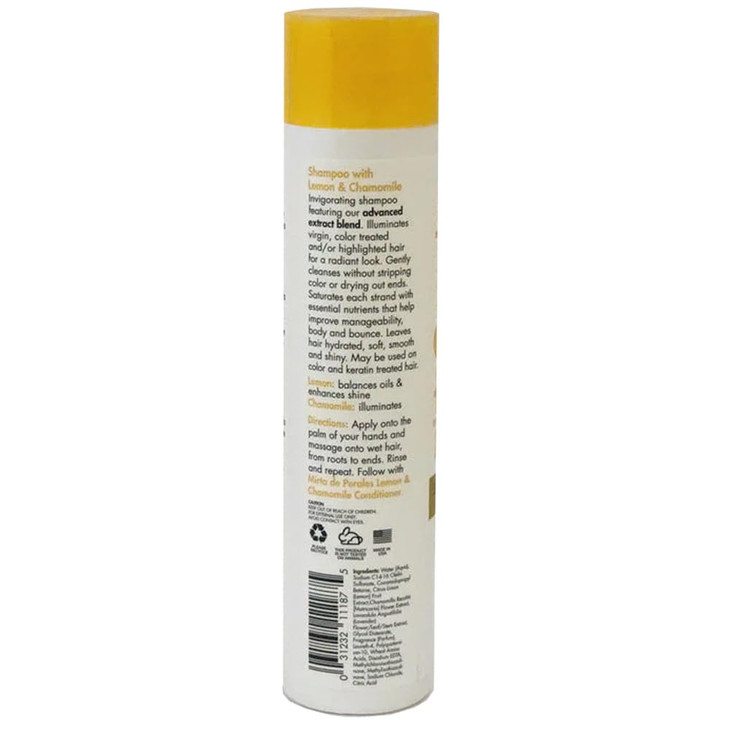 Mirta De Perales Shampoo with Lemon Chamomile Manzanilla 10 fl oz