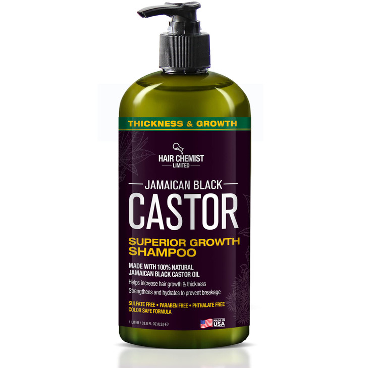 Hair Chemist Superior Growth Jamaican Black Castor Shampoo 338 oz Sulfate Free Shampoo made with Natural Ingredients