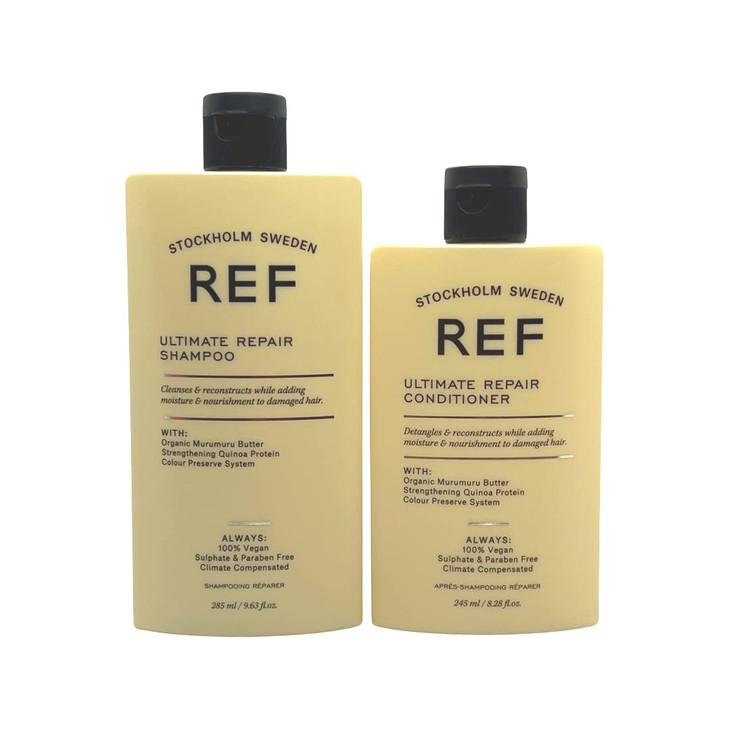 REF Ultimate Repair Shampoo and Conditioner Hair Strengthening and Repairing Duo Set