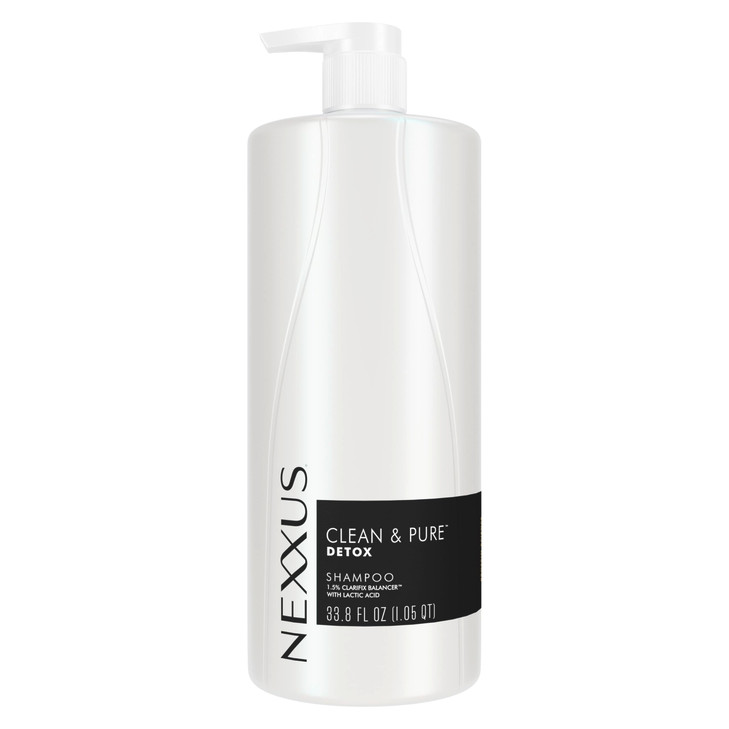 Nexxus Clean and Pure Clarifying Shampoo With ProteinFusion Nourished Hair Care Silicone Dye And Paraben Free 338 oz