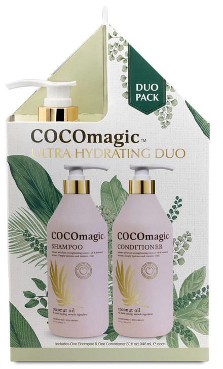 CocoMagic Shampoo and Conditioner Duo Infused with Coconut Oil Botanical Extracts Deeply Hydrates and Restores Shine 32