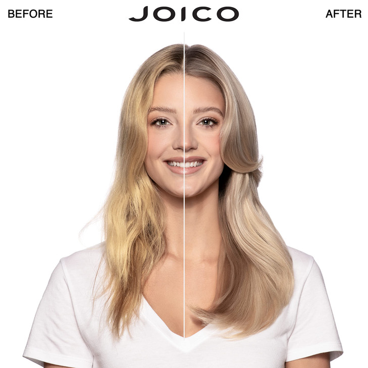 Joico Color Balance Purple Shampoo Conditioner Set Eliminate Brassy and Yellow tones For Cool Blonde or Gray Hair