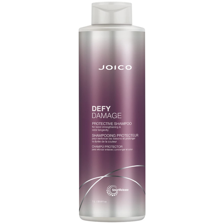 Joico Defy Damage Protective Shampoo For ColorTreated Hair Strengthen Bonds Preserve Hair Color With Moringa Seed Oil Ar